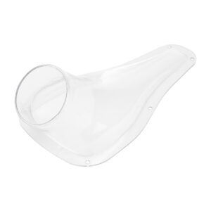 ALLSTAR PERFORMANCE Brake Duct Teardrop Clear Single Hole ALL42143