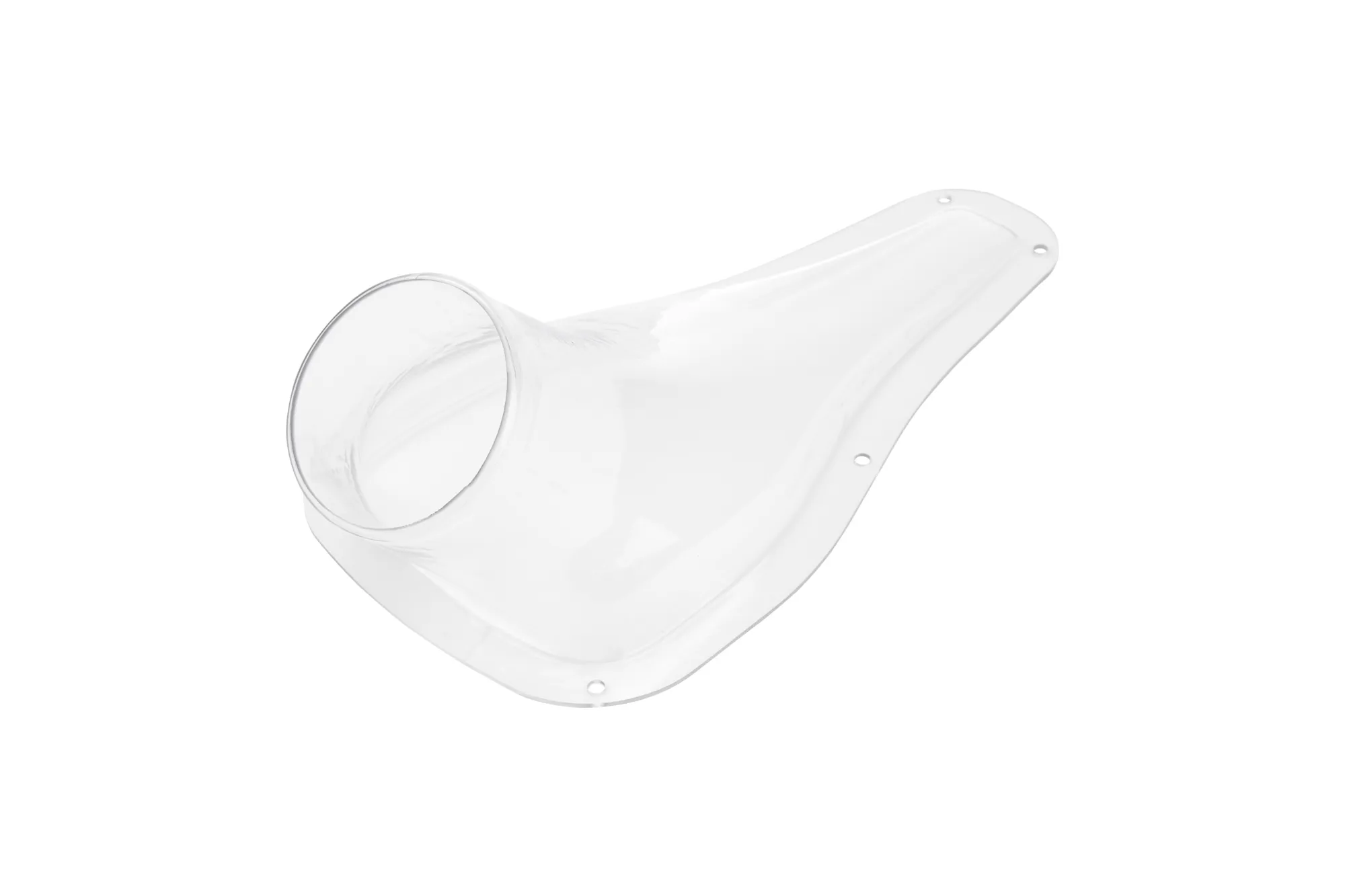 ALLSTAR PERFORMANCE Brake Duct Teardrop Clear Single Hole ALL42143
