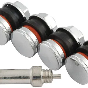 ALLSTAR PERFORMANCE Valve Stem Flush Mount 4pk ALL44137
