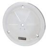 ALLSTAR PERFORMANCE Aluminum Wheel Cover Weld Louvered Polished ALL44140