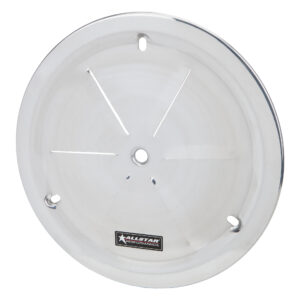 ALLSTAR PERFORMANCE Aluminum Wheel Cover Weld Louvered Polished ALL44140