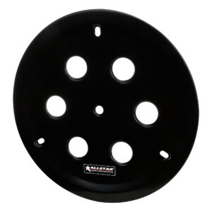 ALLSTAR PERFORMANCE Aluminum Wheel Cover Weld Multi Hole Black ALL44143