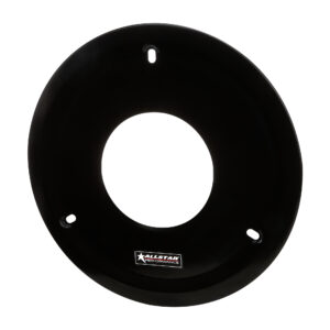 ALLSTAR PERFORMANCE Aluminum Wheel Cover Weld Large Hole Black ALL44145