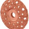 ALLSTAR PERFORMANCE Grinding Disc Rounded 4in 23 Grit 5/8in Arbor ALL44180