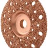 ALLSTAR PERFORMANCE Grinding Disc Flat 4in 23 Grit 5/8 Arbor ALL44181