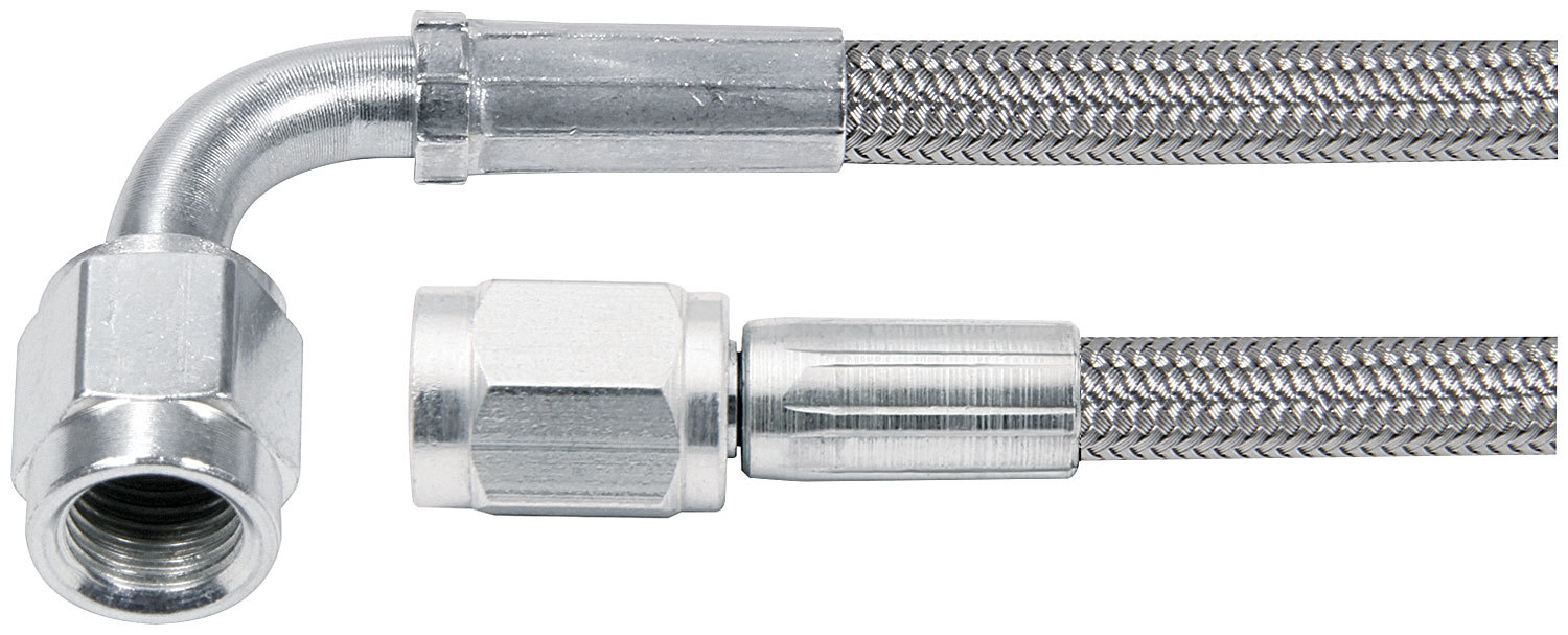 ALLSTAR PERFORMANCE 9in #3 Line -3 Str/-3 90 Deg Tube Style ALL46304-9