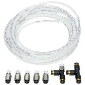 ALLSTAR PERFORMANCE Nylon Brake Line Kit for use w/o Gauges ALL48018