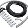 ALLSTAR PERFORMANCE Power Steering Hose Kit Rack Front ALL48200
