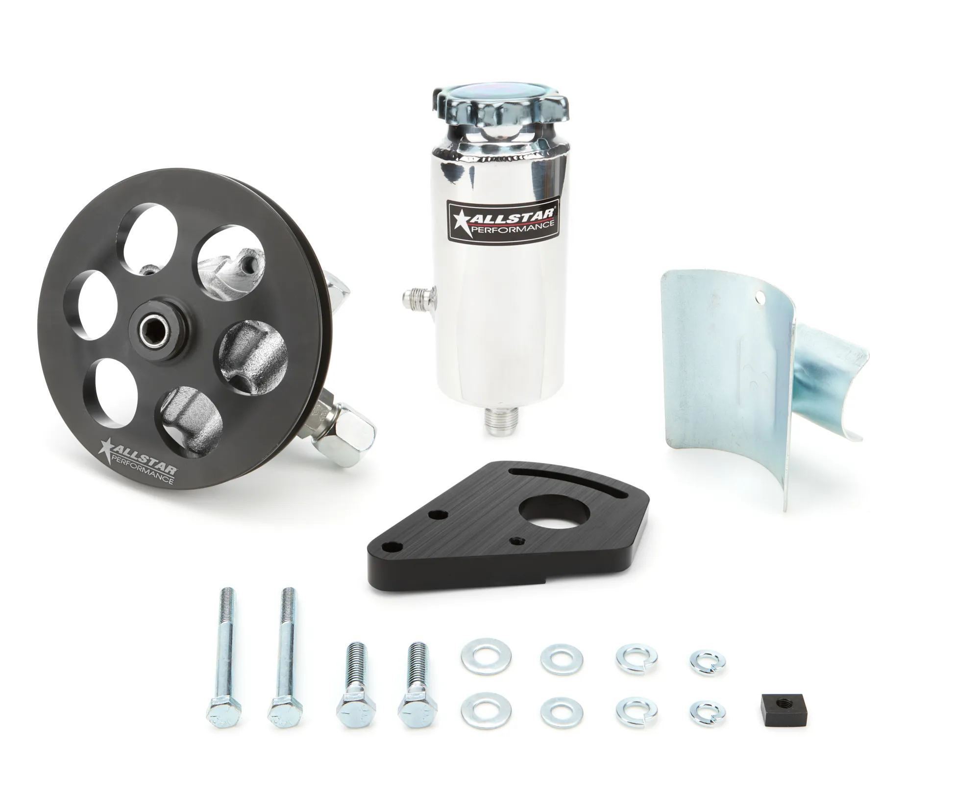 ALLSTAR PERFORMANCE Power Steering Kit Block Mount ALL48242