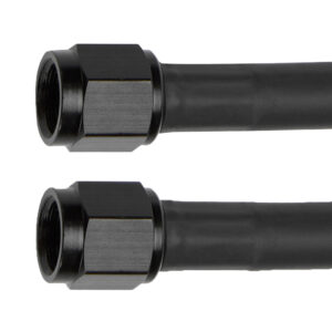 ALLSTAR PERFORMANCE Coated Braided Line 24in #4 Hose -4 Str/-4 Str ALL48355