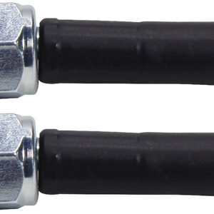 ALLSTAR PERFORMANCE Coated Braided Line 24in #3Hose -3Str/-3Str Steel ALL48430-24