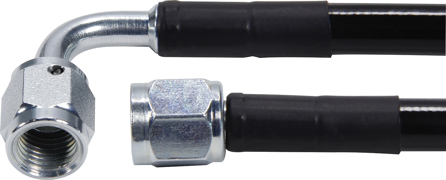ALLSTAR PERFORMANCE Coated Line #3 Str to 90 Steel Ends 48in ALL48434-48