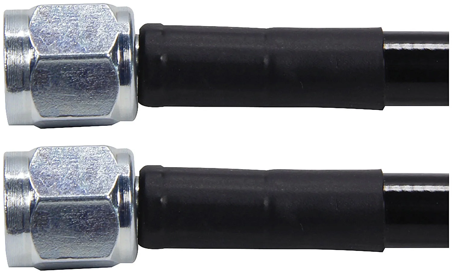 ALLSTAR PERFORMANCE Coated Braided Line 21in #4Hose -4Str/-4Str Steel ALL48440-21