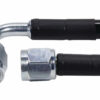 ALLSTAR PERFORMANCE Coated Line #4 Str to 90 Steel Ends 48in ALL48444-48
