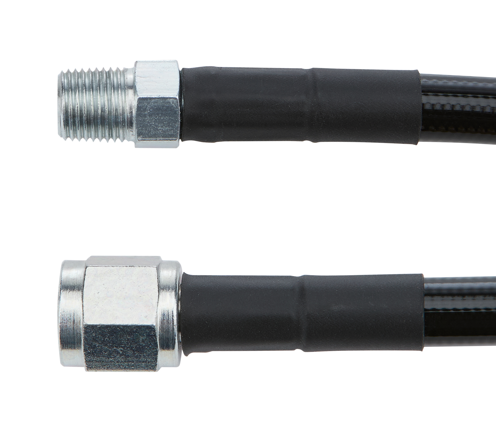 ALLSTAR PERFORMANCE Coated Braided Line 18in #4Hose -4Str/ 1/8in ALL48445-18
