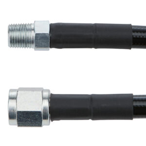 ALLSTAR PERFORMANCE Coated Braided Line 48in #4Hose -4Str/ 1/8in ALL48445-48