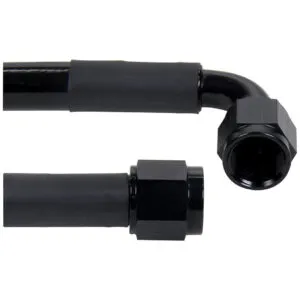 ALLSTAR PERFORMANCE Coated Braided Line 36in #6 Hose -6 Str/-6 90 Deg ALL48466-36