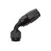 ALLSTAR PERFORMANCE Reusable Hose End Black 60 Deg Elbow -6 ALL49342