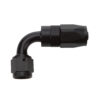 ALLSTAR PERFORMANCE Reusable Hose End Black 90 Deg Elbow -6 ALL49352