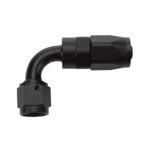 ALLSTAR PERFORMANCE Reusable Hose End Black 90 Deg Elbow -8 ALL49353