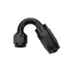 ALLSTAR PERFORMANCE Reusable Hose End Black 150 Deg Elbow -6 ALL49372
