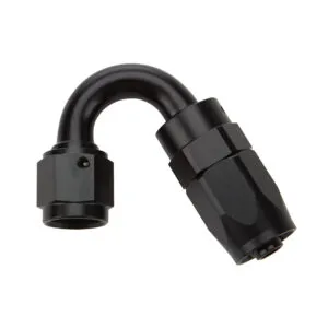 ALLSTAR PERFORMANCE Reusable Hose End Black 150 Deg Elbow -12 ALL49375