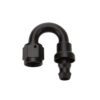 ALLSTAR PERFORMANCE Pushlock Hose End Black 180 Deg Elbow -6 ALL49482
