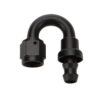 ALLSTAR PERFORMANCE Pushlock Hose End Black 180 Deg Elbow -16 ALL49486