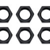 ALLSTAR PERFORMANCE Bulkhead Nuts Black -3 Black 10pk ALL50098-10