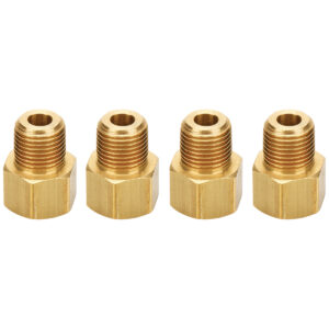 ALLSTAR PERFORMANCE Adapter Fittings 1/8 NPT to 1/4 Line 4pk ALL50121