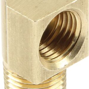 ALLSTAR PERFORMANCE Adapter Fittings 1/8 NPT to 3/16 90 Deg 4pk ALL50125