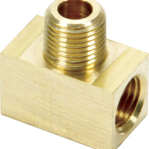 ALLSTAR PERFORMANCE Inverted Flare Tee 3/16in w/ 1/8NPT Male ALL50135-10