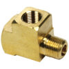 ALLSTAR PERFORMANCE Gauge Fittings 1/8 NPT Tee 2pk ALL50138
