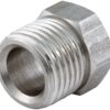 ALLSTAR PERFORMANCE Inverted Flare Nut 4pk 5/8-18 for 3/8 Line S/S ALL50143