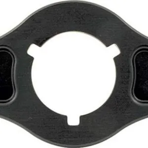 ALLSTAR PERFORMANCE Steering Gear Half Box Mount Black ALL52113