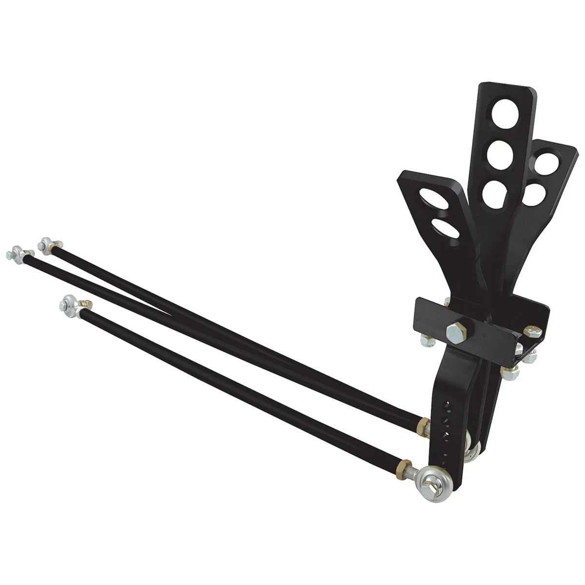 ALLSTAR PERFORMANCE 3 Lever Shifter Black ALL54112