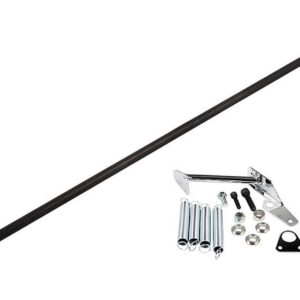 ALLSTAR PERFORMANCE Alum Throttle Linkage w/Return Spring Kit 24in ALL54158