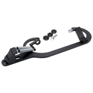 ALLSTAR PERFORMANCE Throttle Return Spring Bracket with Stop Black ALL54185