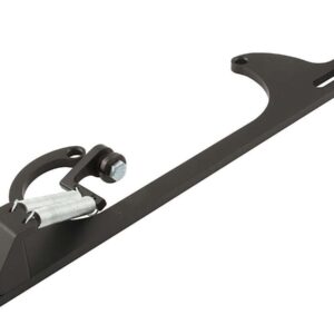 ALLSTAR PERFORMANCE Throttle Bracket Morse Black 4150/Edelbrock ALL54219