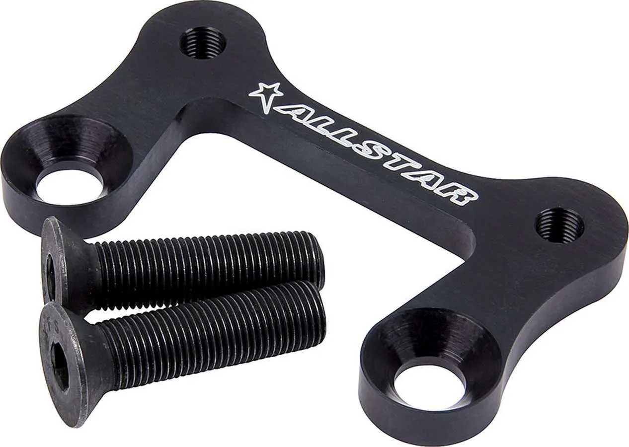 ALLSTAR PERFORMANCE Front Brake Mount Kit 10-1/8 Rotor Black ALL55073