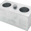 ALLSTAR PERFORMANCE Aluminum Lowering Block Billet 2.50in ALL56064