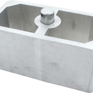 ALLSTAR PERFORMANCE Alum Lowering Block 2.50in ALL56133