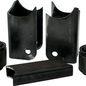 ALLSTAR PERFORMANCE Trailing Arm Bracket Kit 1 Hole Lowered ALL60053
