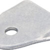 ALLSTAR PERFORMANCE Gusset Tabs 4pk Round Tube 1/4in Hole ALL60086