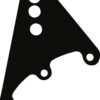 ALLSTAR PERFORMANCE Upper Link Brackets 1pr Steel 3 Hole ALL60150
