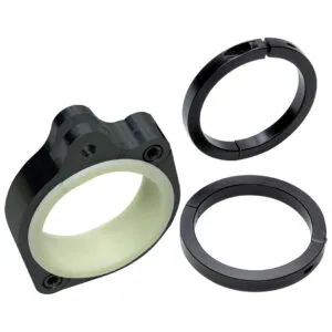 ALLSTAR PERFORMANCE Limit Chain Clamp 2 Piece Aluminum ALL68337