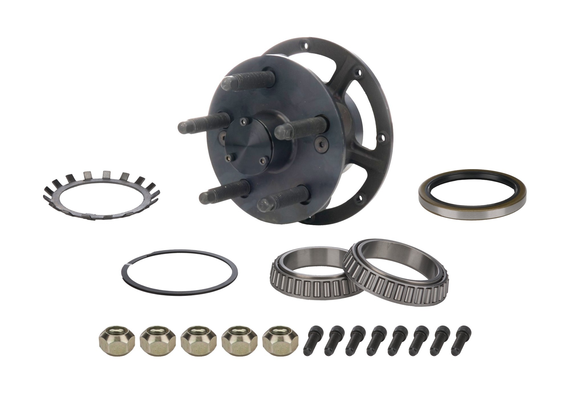 ALLSTAR PERFORMANCE 5x5 Rear Hub Kit Steel 2.5 ALL68806