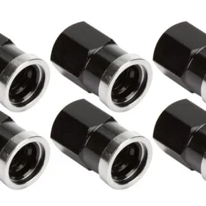 ALLSTAR PERFORMANCE QC Cover Nuts Short Black 10pk ALL72058