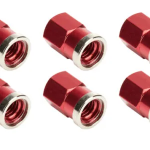 ALLSTAR PERFORMANCE QC Cover Nuts Short Red 10pk ALL72059