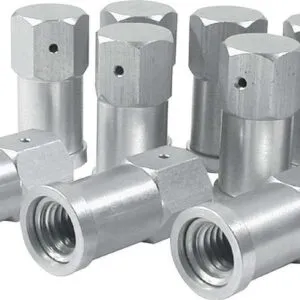 ALLSTAR PERFORMANCE QC Cover Nuts Alum 10pk ALL72060